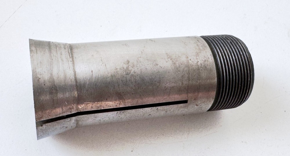 HARDINGE E2 5C Emergency Collet Internal & External Threads 1.123" Counter Bore