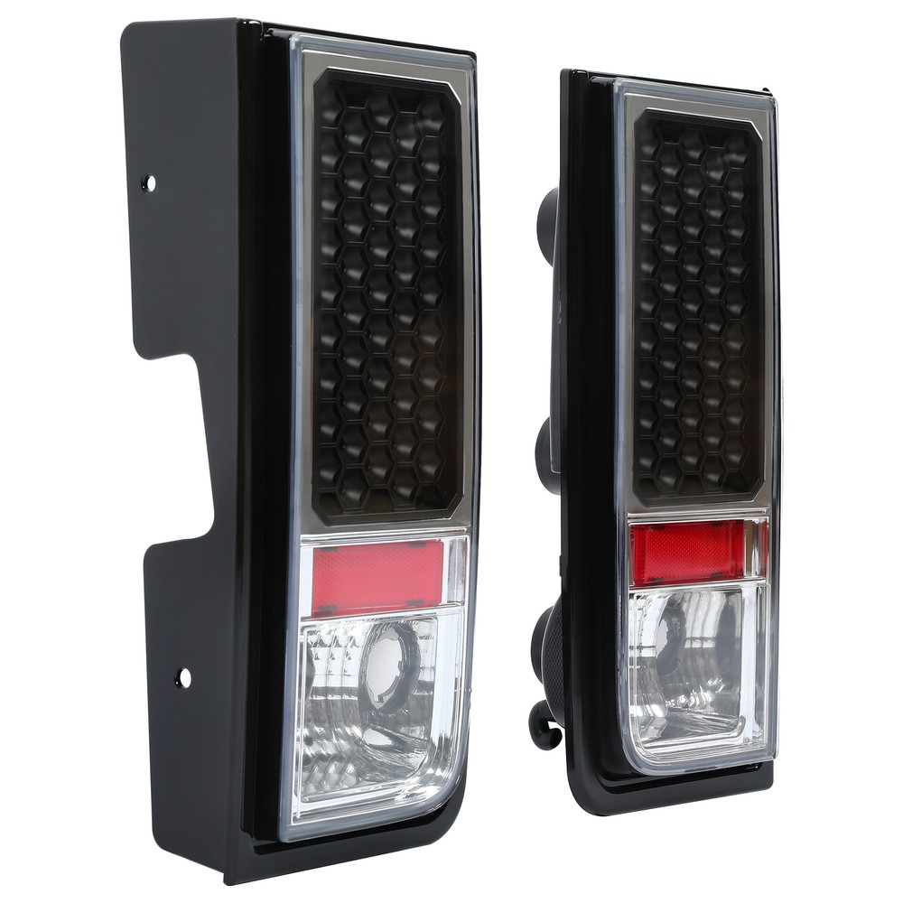 2003 2004 2005 2006 2007 2008 2009 For Hummer H2 Red FULL LED Tail Lights Pair