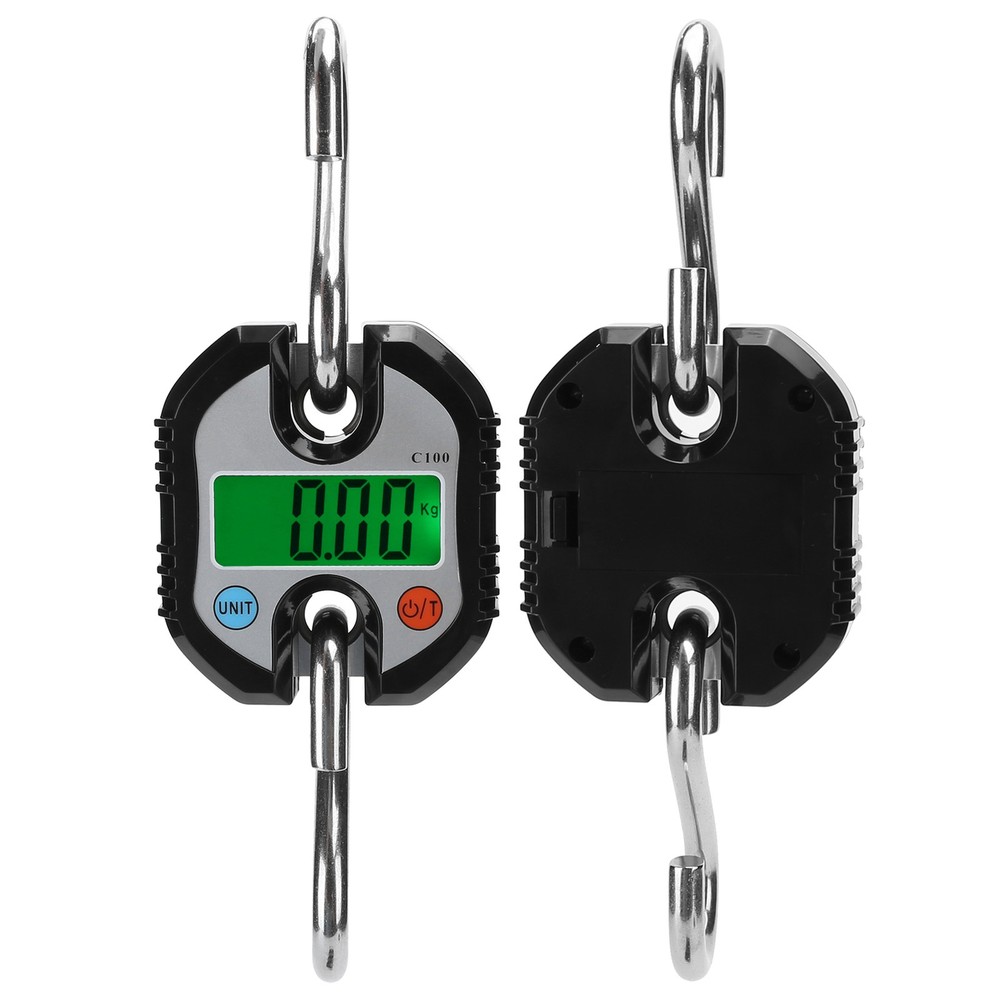 150KG Crane Scale LCD Digital Electronic Hook Hanging Weight For Heavy Objects