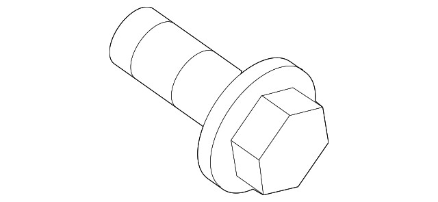 Genuine GM Exterior Panel Bolt 21170113