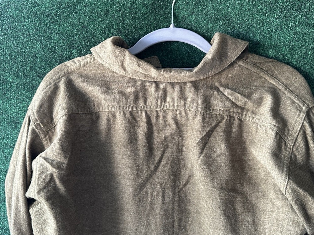 ORIGINAL WWI US ARMY M1917 WOOL FIELD SHIRT MEDIUM
