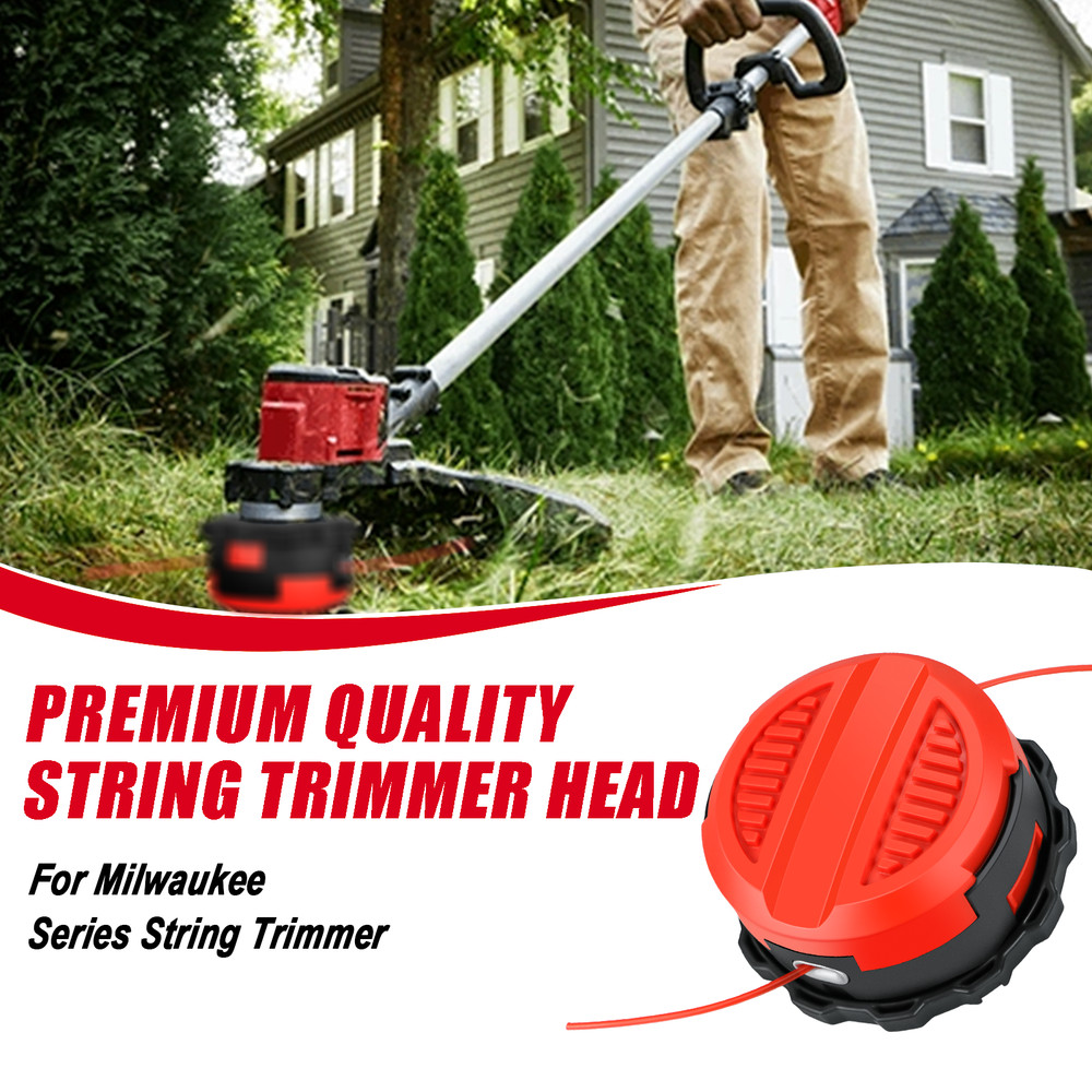 3PCS Easy Load Trimmer Head Replacement for Milwaukee M18 String Trimmers NEW