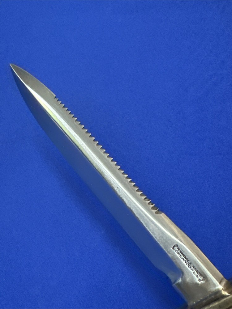 Vintage Randall Model 18 Crutchtip ~ Riveted Sheath
