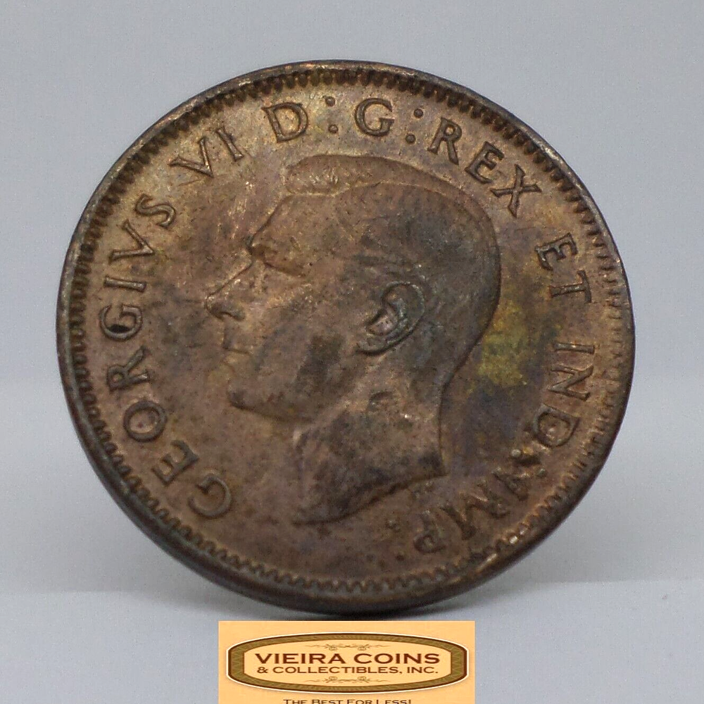 1947 Maple Leaf Canada One Cent - #C35558NQ