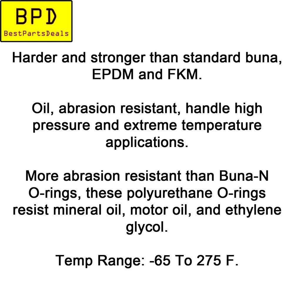 2x Valve Adapter Coupler Polyurethane O-ring For Rainsoft Fleck PN: 17961 13305