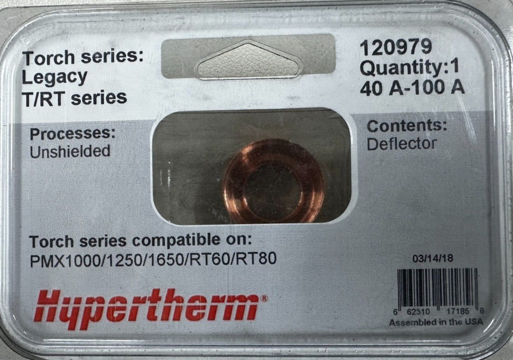 HYPERTHERM 120979 DEFLECTOR