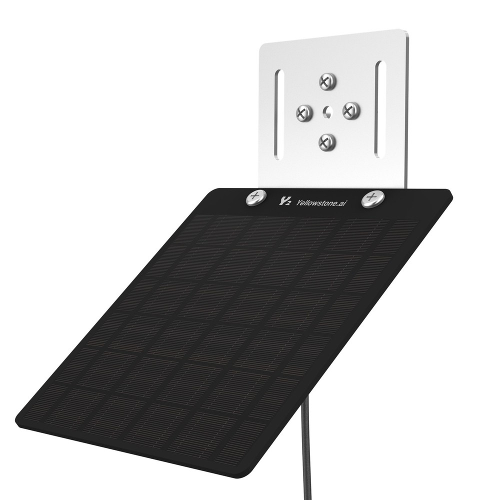 Yellowstone 9V/5W Solar Panel for Y2 Cellular Trail Camera with Mounting Bracket