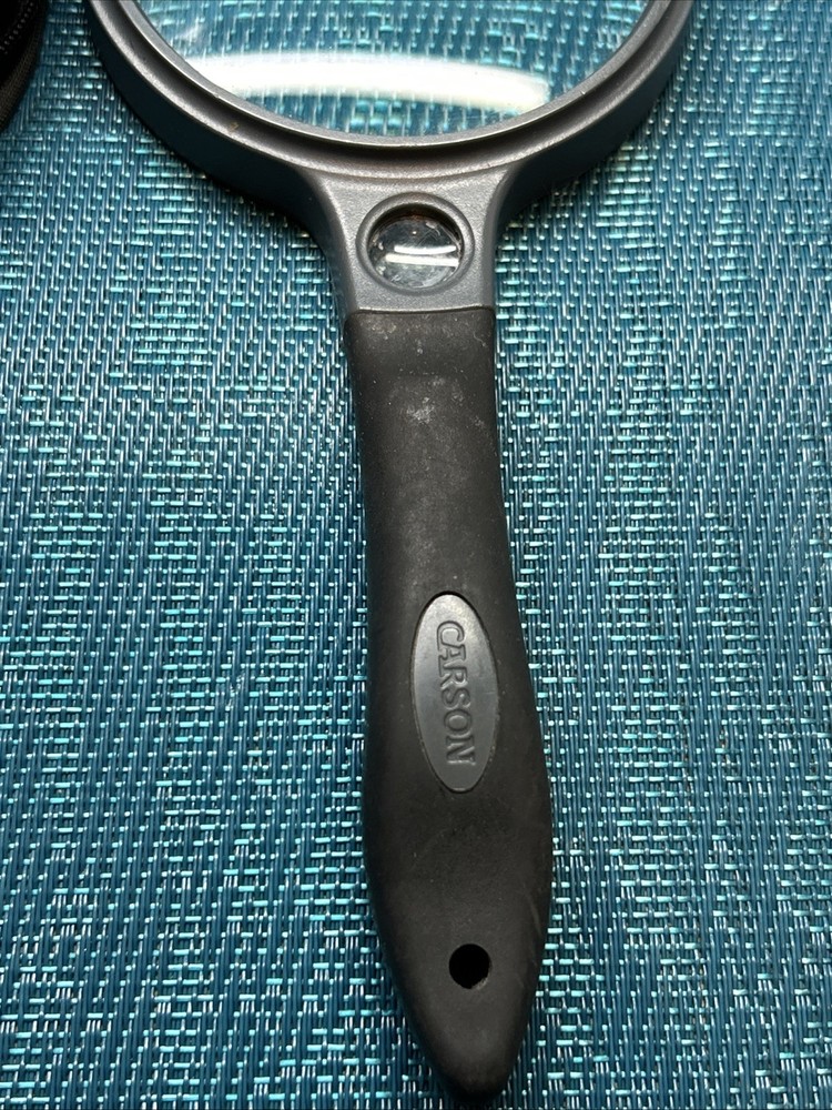 Carson Magnifying Glass 3.75"x8.5" Overall Dimensions