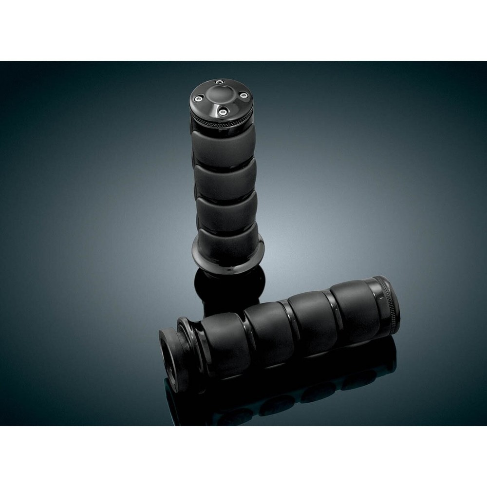 Kuryakyn Black ISO Grips - 6345