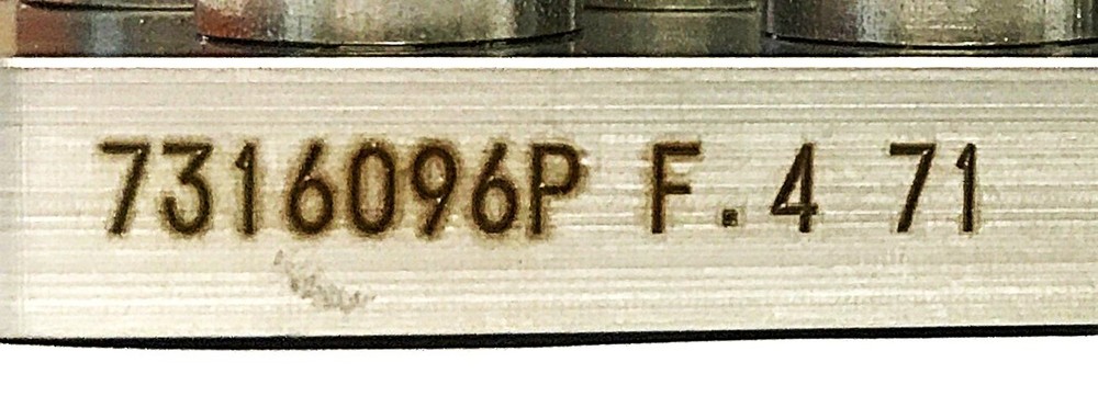 Unbranded 9-Hole Machine Spray Head 7316096P-F.471 NOS