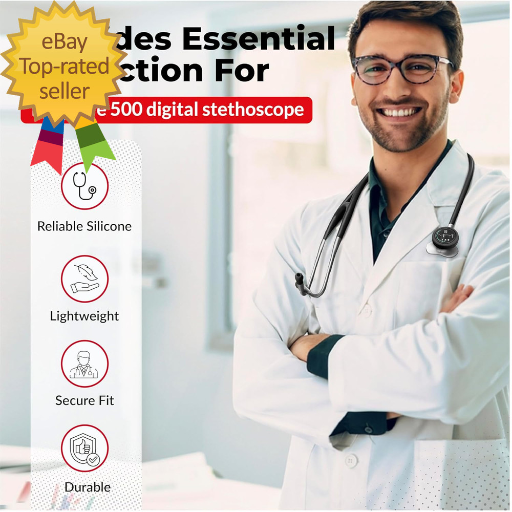 Core Protection Kit for EKO Core 500 Digital Stethoscope – Silicone Chestpiece