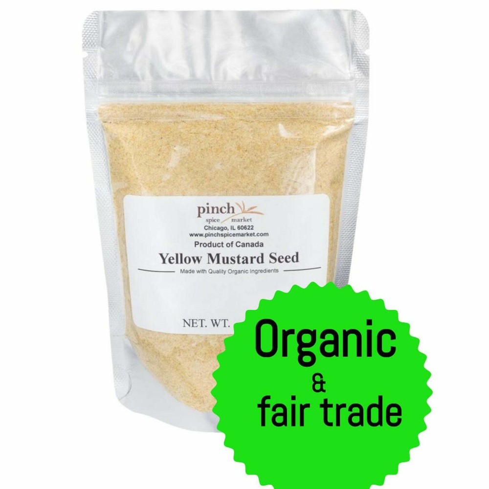 Organic Yellow Mustard Seed Powder