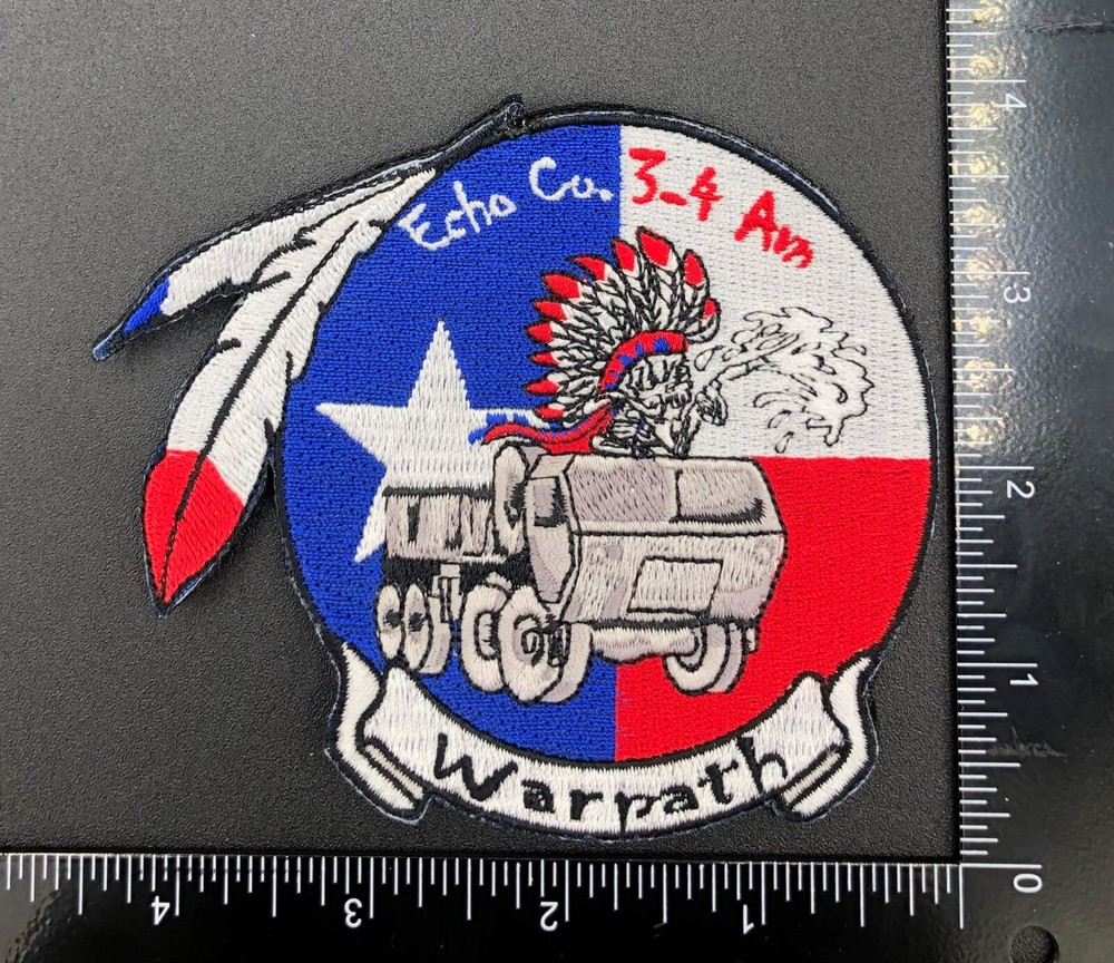 Echo Co 3-4 AVN Warpath Army Aviation Patch OEF OIF