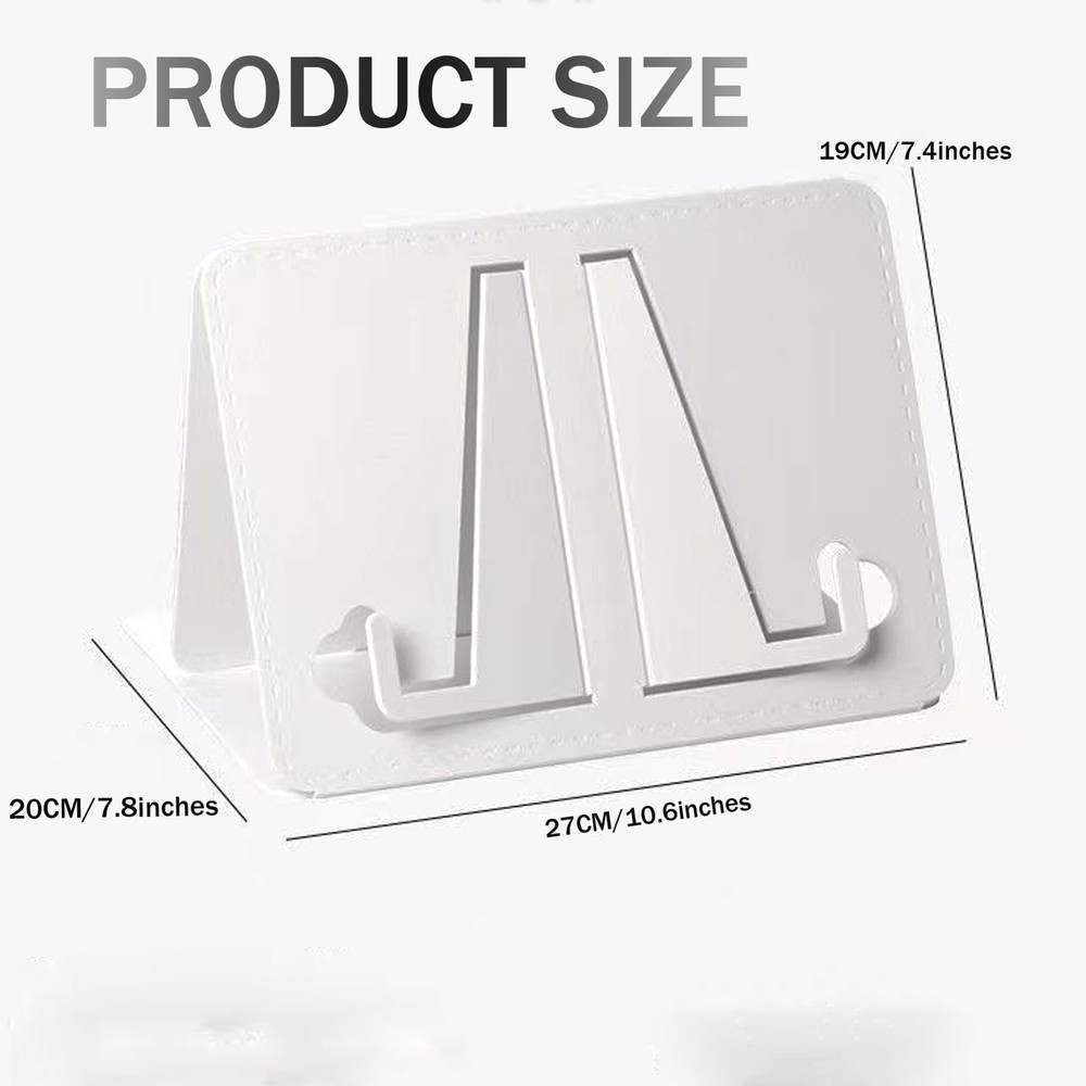 Convenient Folding Reading BookshelfAdjustable Angle Book HolderSuitable for ...