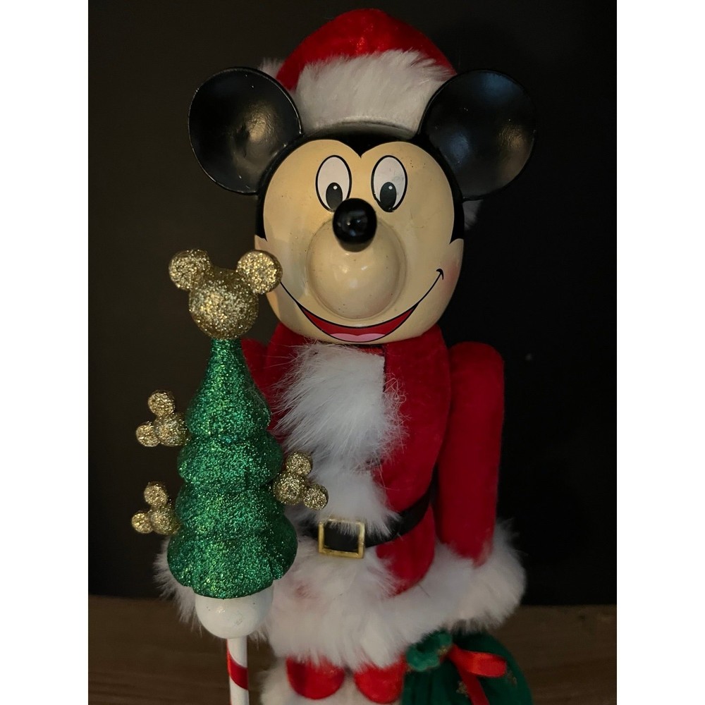 Disney Mickey Mouse Santa Christmas Nutcracker