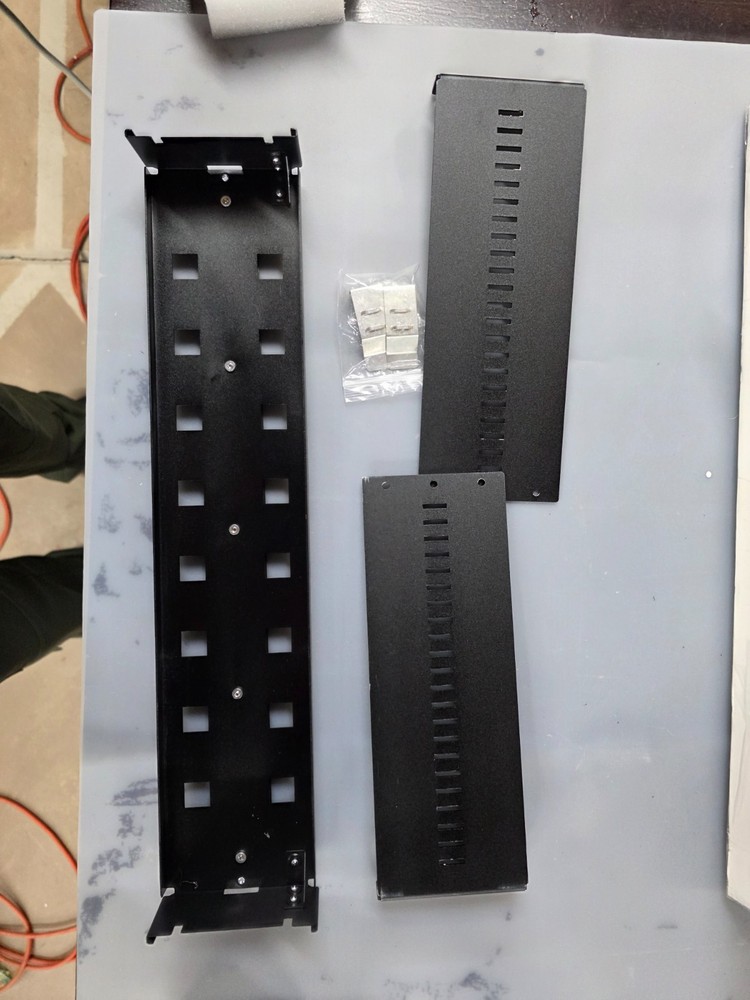 19 Inch Rack Mount DIN Rail Kit, Depth Adjustable Rackmount Din Rail Chassis