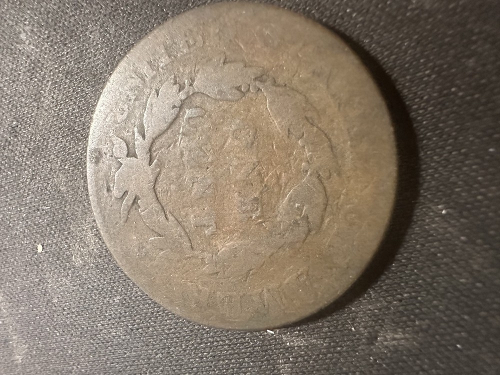 1822 1C BN Coronet Head Cent