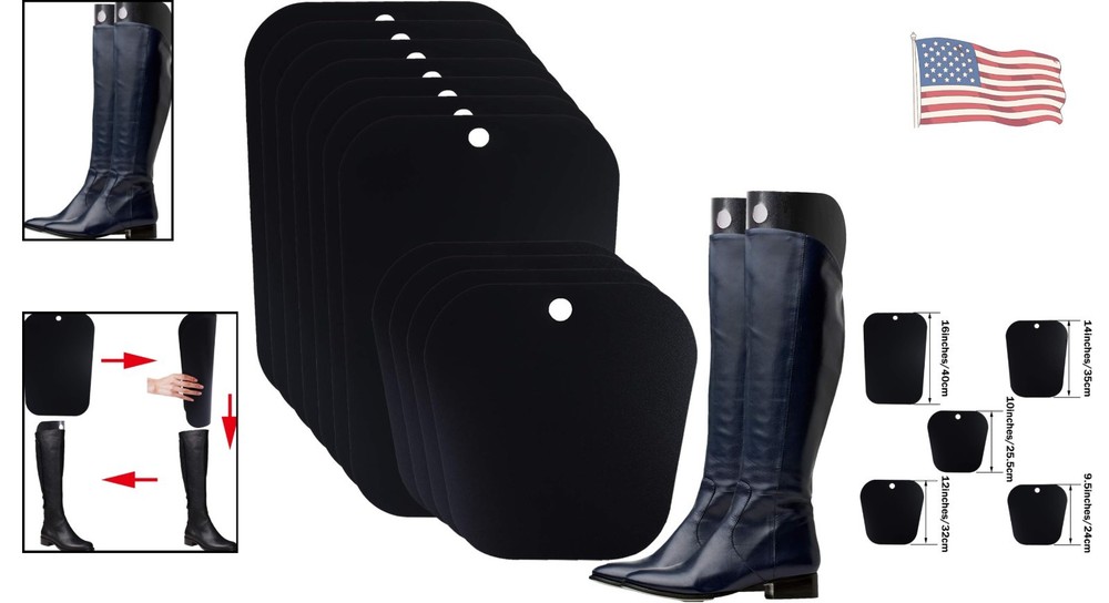 Versatile Boot Support Insert – 10-Inch Size for All Boot Types, 10 Pieces