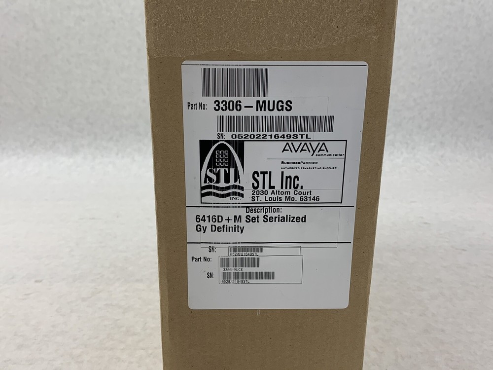 Avaya Definity 6414D+M Set Serialized Gy Definity 3306-MUGS