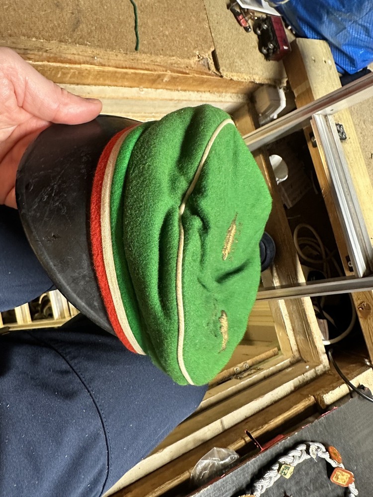 Vintage German Student Visor Cap 1900s