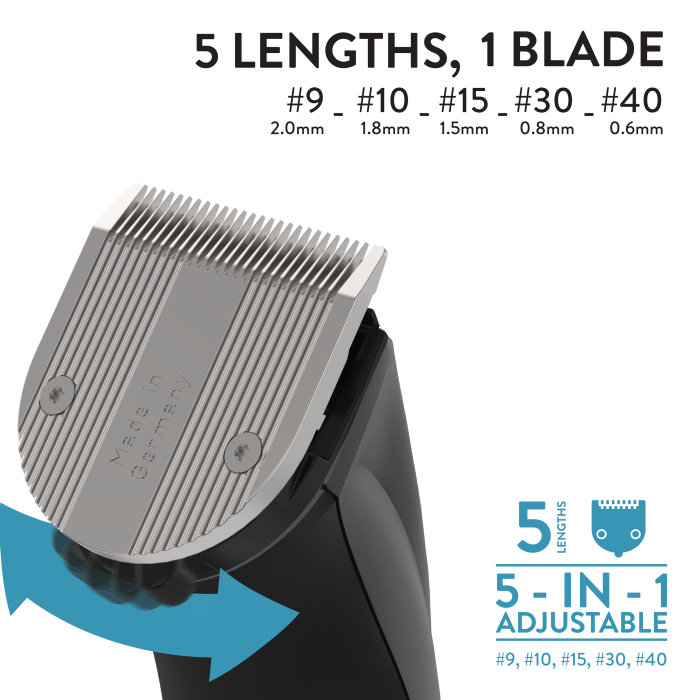 Wahl Creativa Cordless 5 in 1 Adjustable Clipper