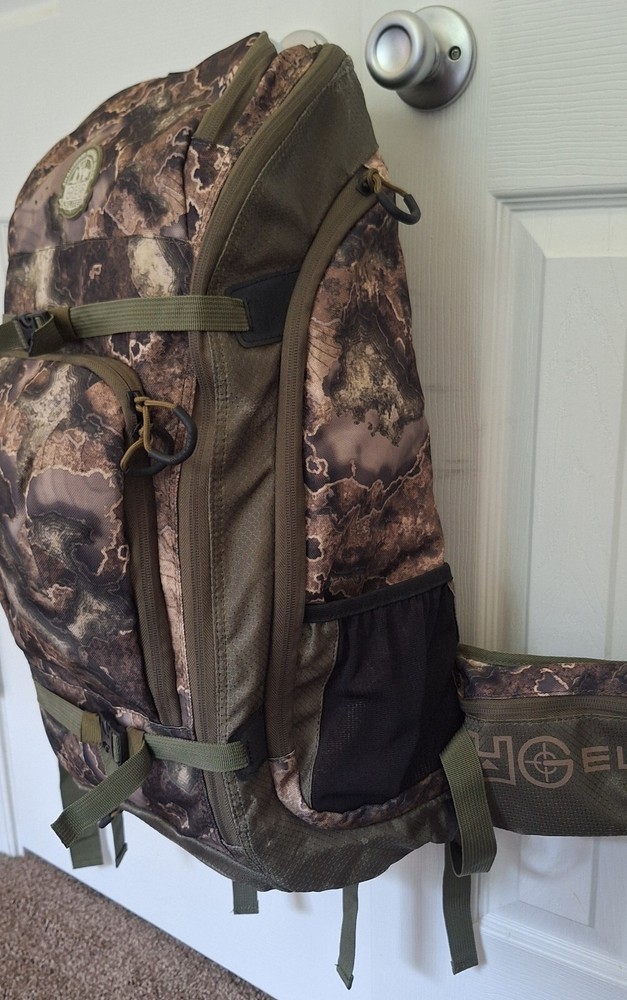 EHG Camo Tactical Backpack Multi Pocket Water Bladder Engineered Hunting Gear
