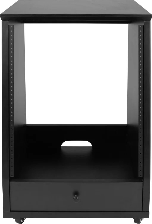 Gator Frameworks Elite 12U Angled Studio Rack - Black