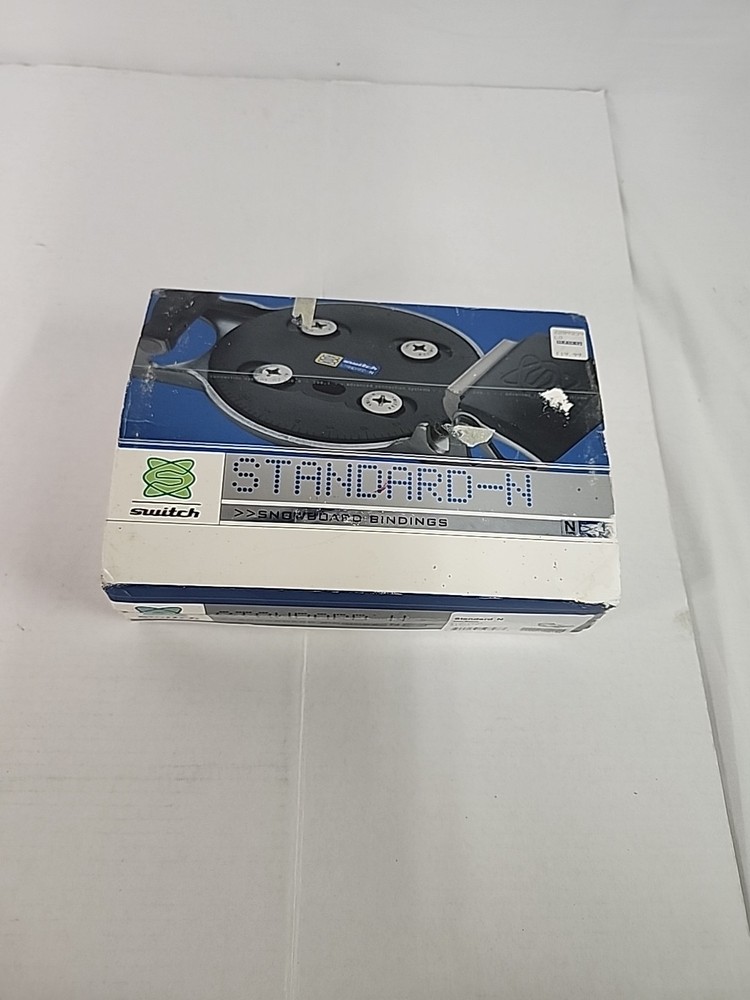 Switch Step-In Snowboard Bindings w/ Plates Mounting Standard-N With Box