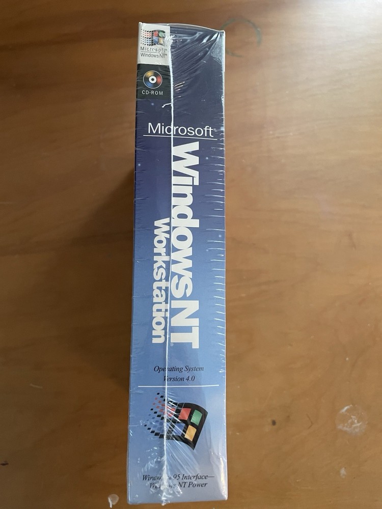 Microsoft Windows NT Workstation 4.0 CD Sealed Box