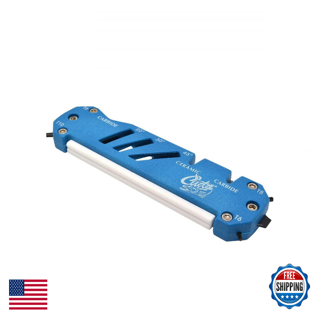 Cuda Knife, Shear, Hook Sharpener - Carbide/Ceramic Multi-Tool W/ Drivers