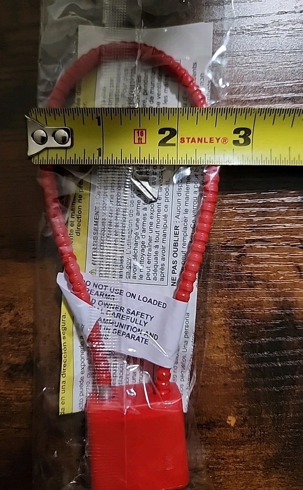 Cable Gun Lock With 2 Keys Cable Lock