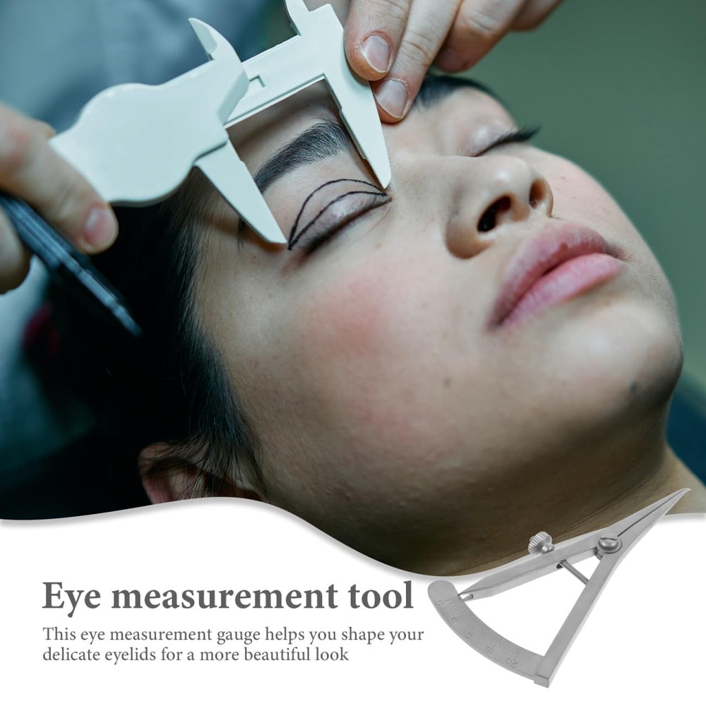 Orbital Measuring Device Eye Positioning Ruler Eyebrow Caliper Tools
