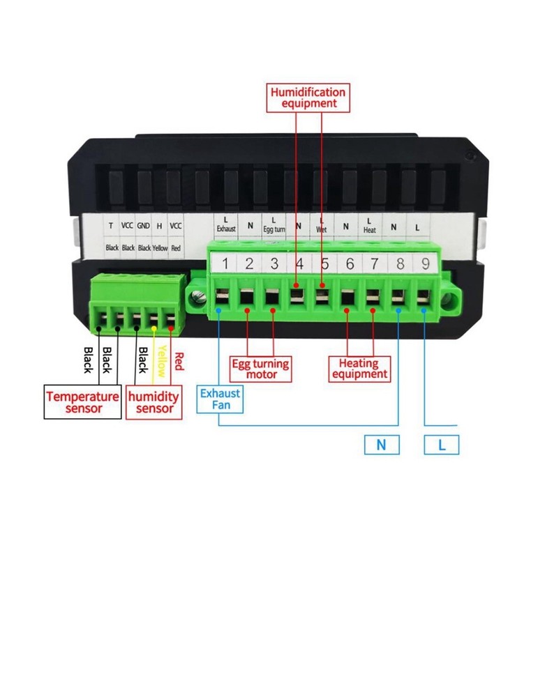 HT-10 Incubator Hygrostat with Sensor for Egg Hatching