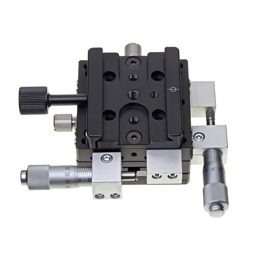 XY Axis Micrometer Fine-tuning Slide Accuracy 0.01MM Macro Displacement Platform