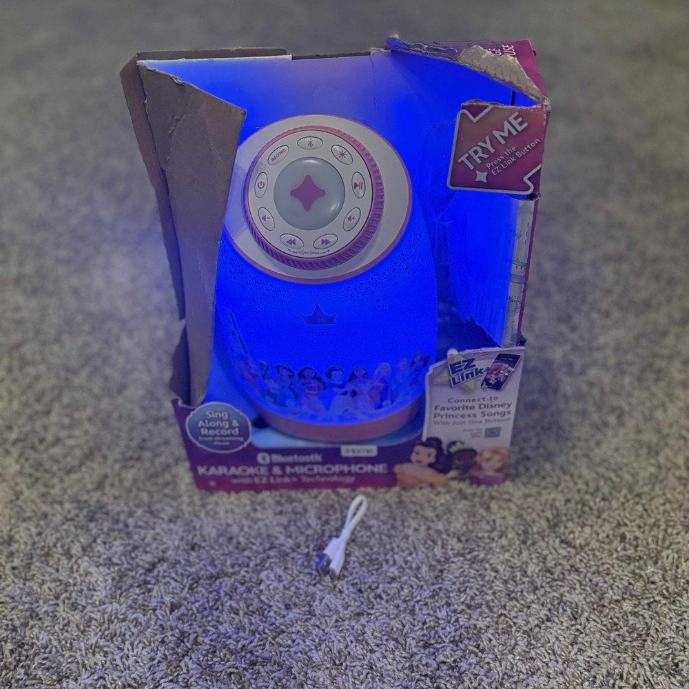 Disney Princess EZ Link plus Bluetooth Karaoke *MISSING WIRELESS MICROPHONE*