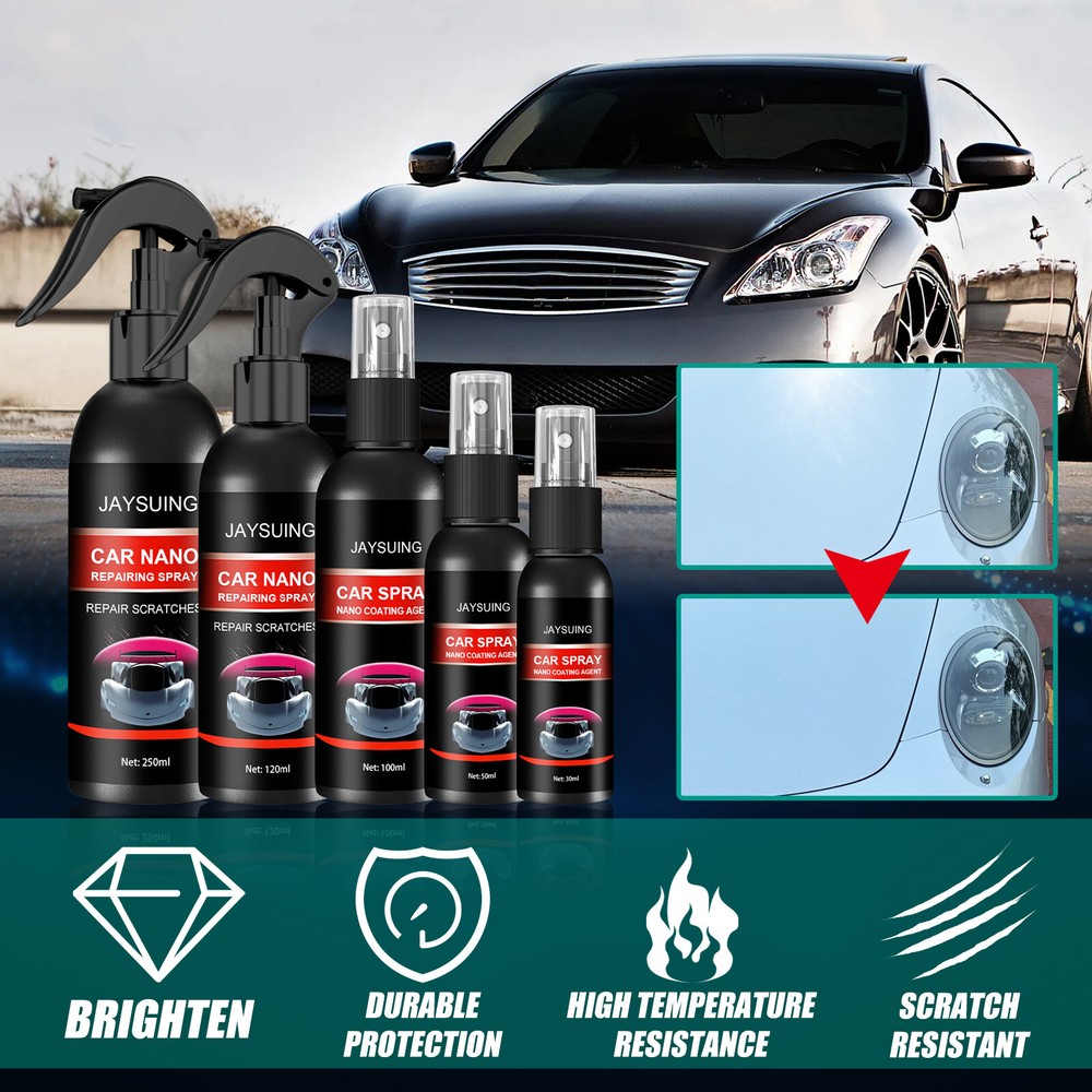 Professional Liquid Glass Coating Spray - Auto Paint Sealant & Protective Layer