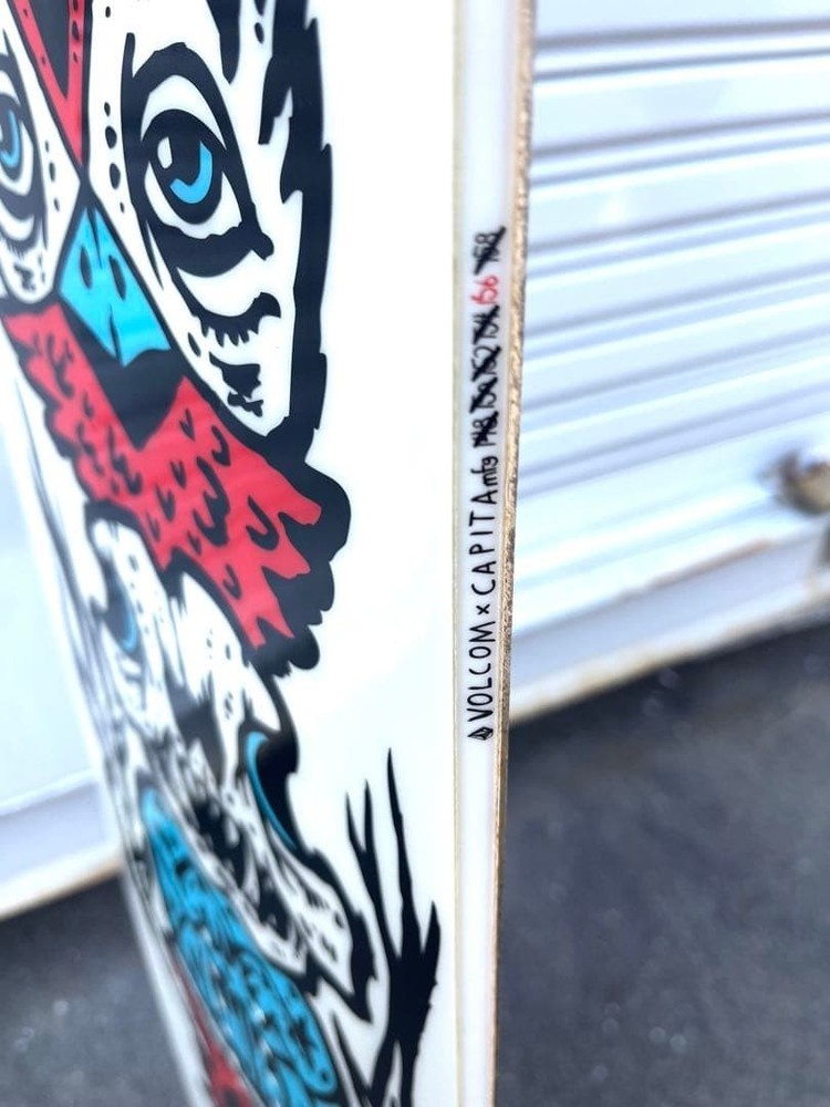 CAPITA VOLCOM collaboration Outsider Snowboard Size 156cm
