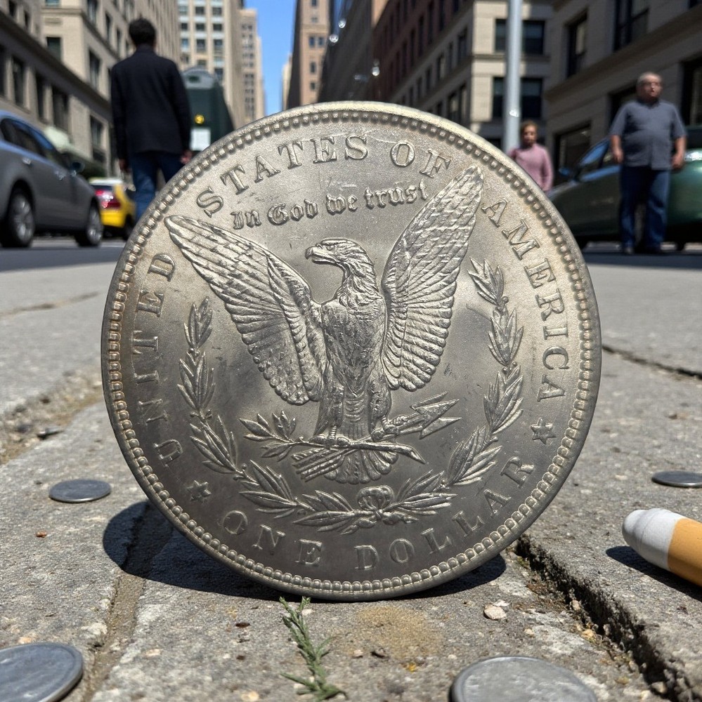 1887-P Morgan Silver Dollar 90% Silver