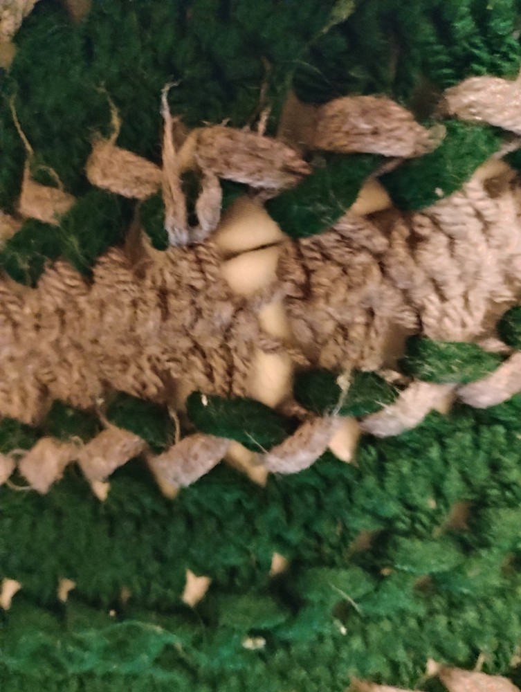 handmade crochet afghan / throw blanket