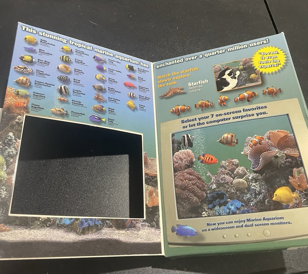 Software PC Marine Aquarium 2005 version 2.5 Box