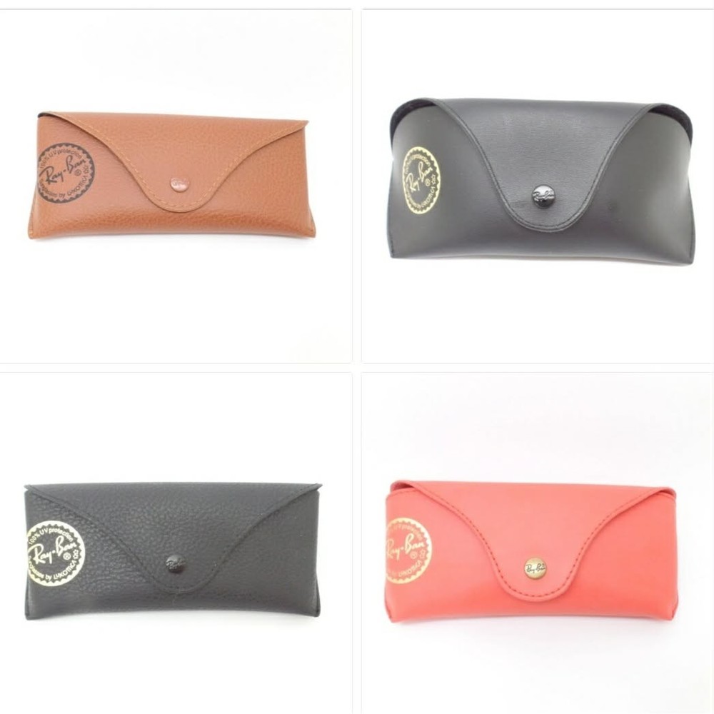 Ray Ban Case - Various Styles, Colors Small Medium Large All 100% Authentic