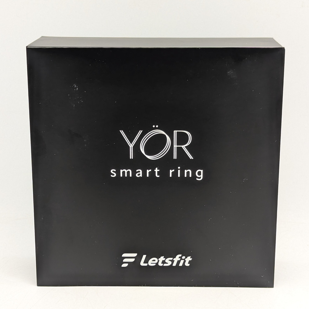 YOR Smart Ring Deluxe Activity Tracker w/ Case Size 11 (LR-11-SL-CASE) Silver