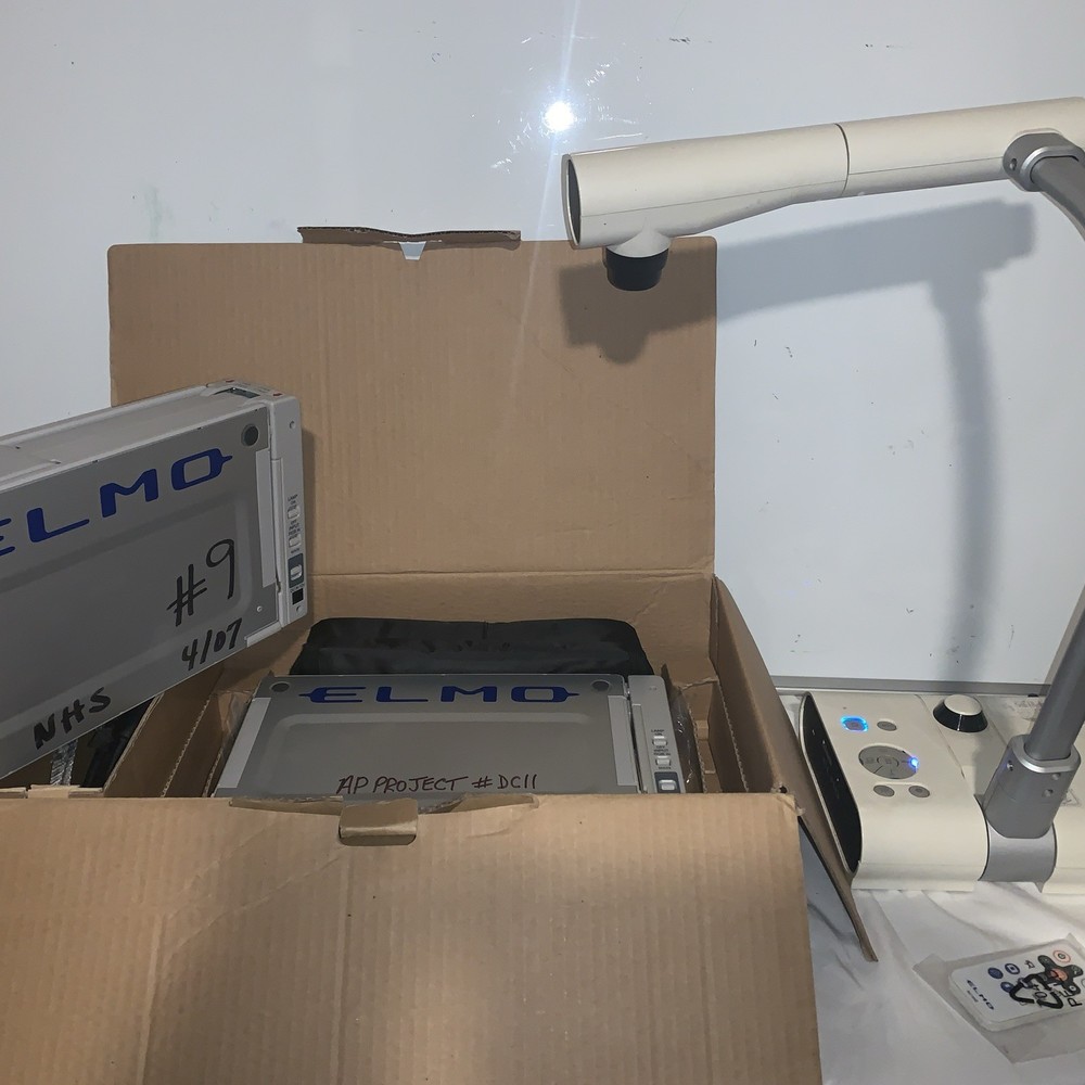 ELMO Bundle 3 Visual Presenter HV-110XG Image Document Viewer TT-02RX Equipment
