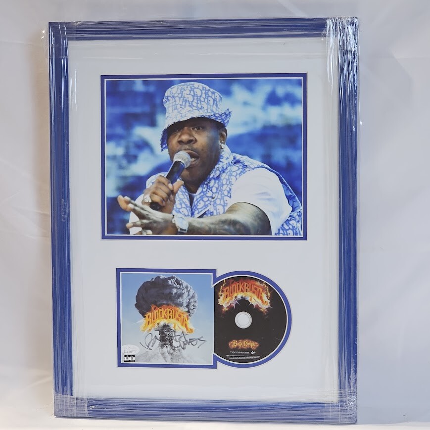Busta Rhymes Signed Autographed Blockbusta CD JSA Authenticated
