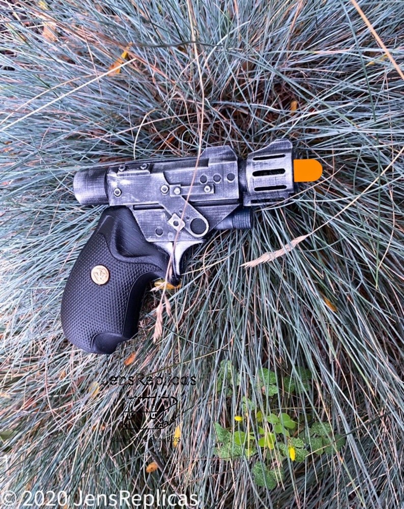 Babylon 5 PPG Weathered Blaster Replica Prop For Display Cosplay
