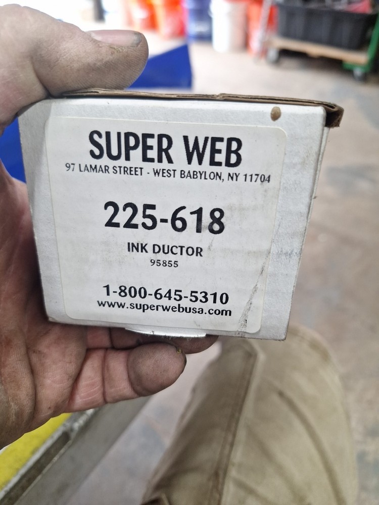 SUPER WEB ROLLER INK DUCTOR 225-618