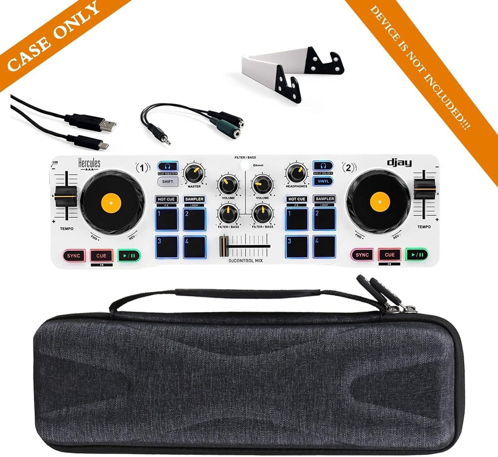 Protective Hard Case for DJ Controllers – Perfect Fit for Hercules DJControl Mix