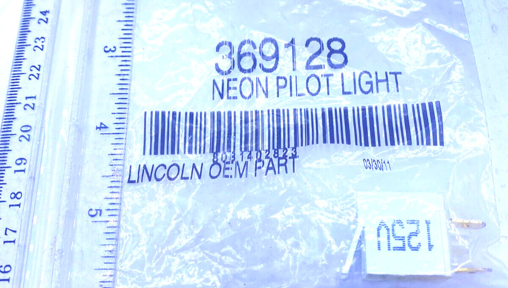 Lincoln Neon Pilot Light 369128 NIP