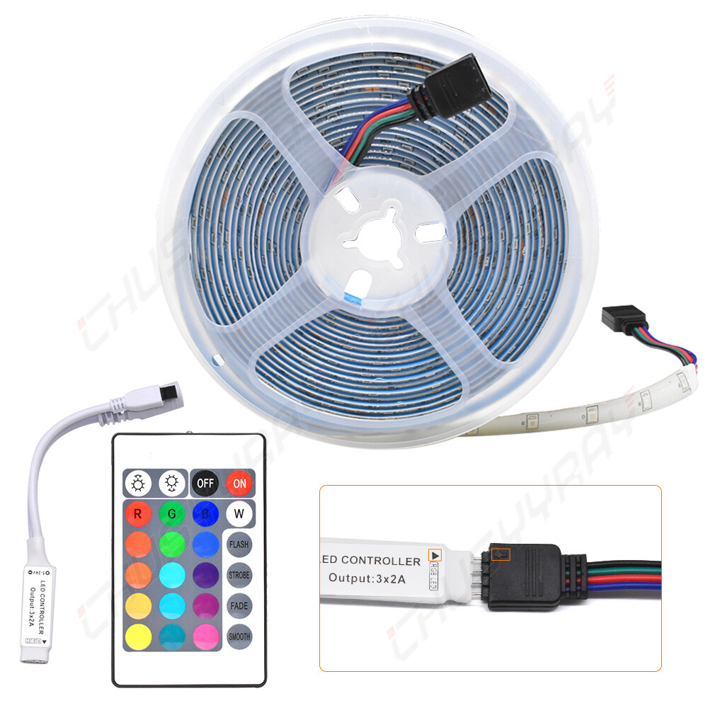 16.4Ft Billiard pool table decorative RGB Lights Remote Control light strip
