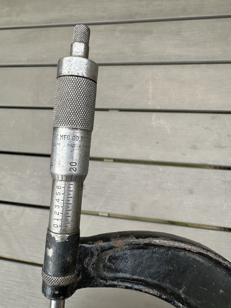 Vintage Large Micrometer Brown & Sharpe